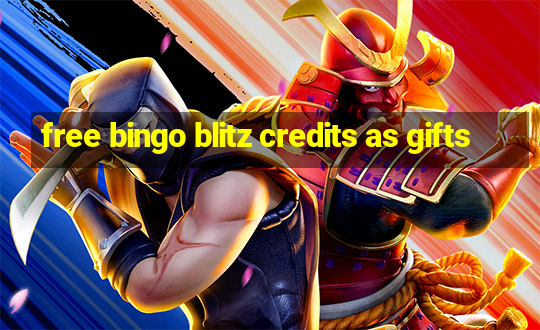 free bingo blitz credits as gifts