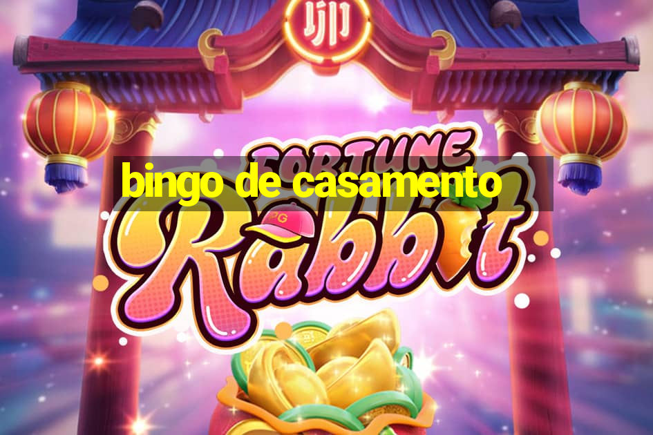 bingo de casamento