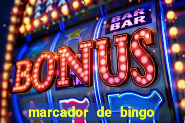 marcador de bingo com ima