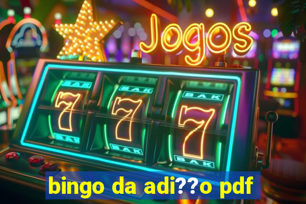 bingo da adi??o pdf