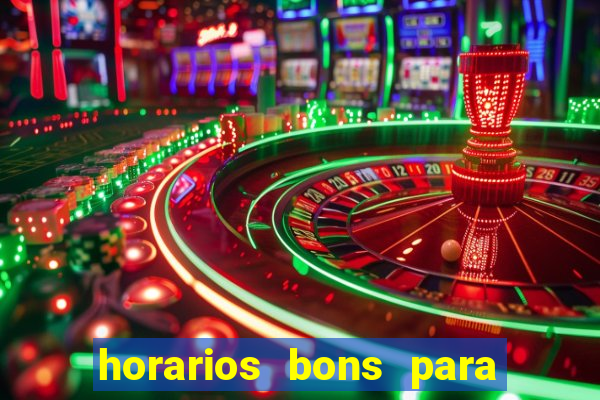 horarios bons para jogar fortune tiger