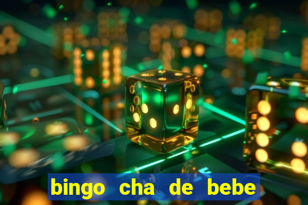 bingo cha de bebe cartelas para imprimir