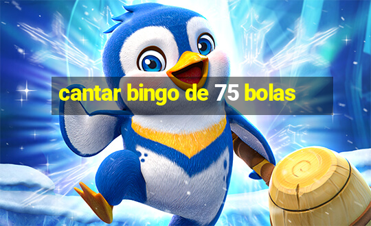 cantar bingo de 75 bolas