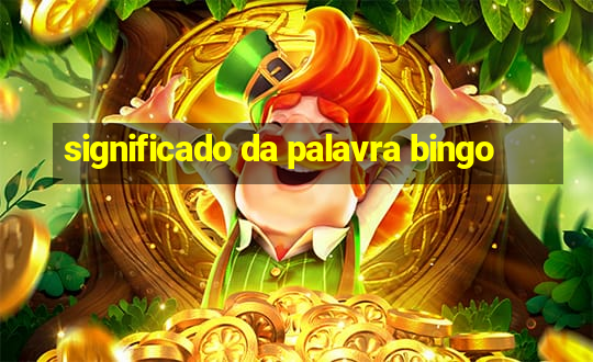 significado da palavra bingo