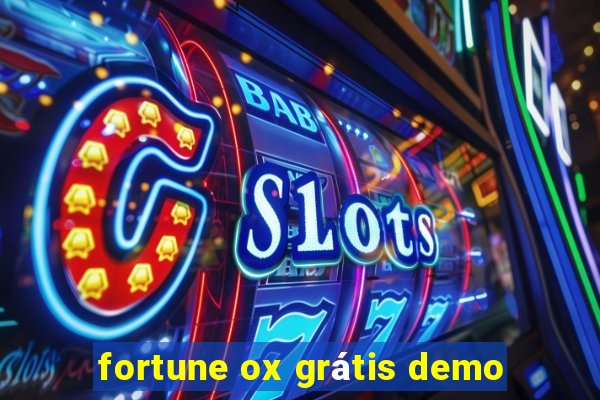 fortune ox grátis demo