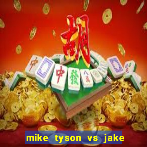 mike tyson vs jake paul bet365