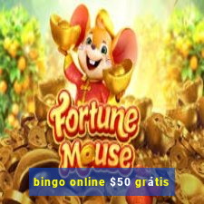 bingo online $50 grátis