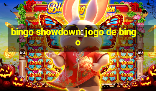 bingo showdown: jogo de bingo