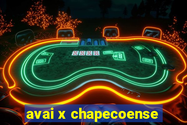 avai x chapecoense