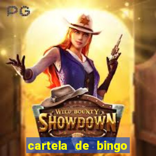 cartela de bingo para imprimir gratis