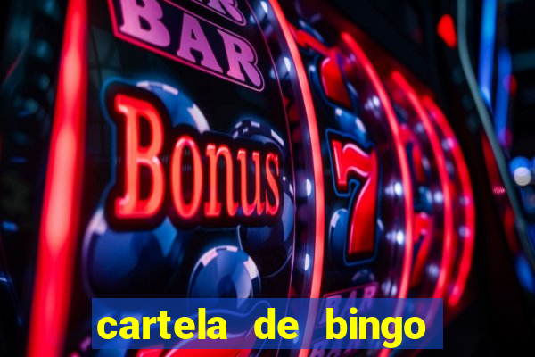 cartela de bingo para imprimir gratis