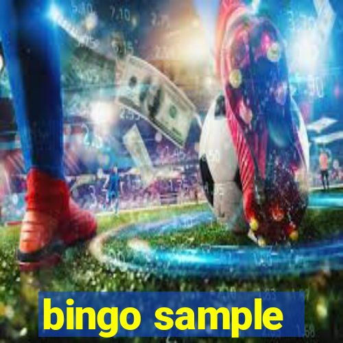 bingo sample