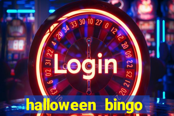 halloween bingo card generator