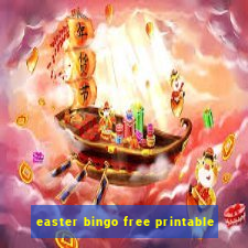 easter bingo free printable