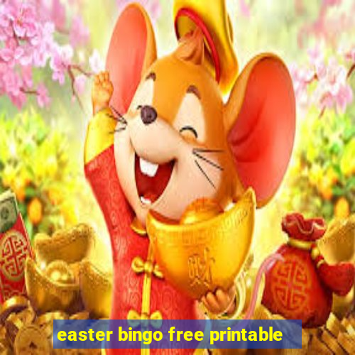 easter bingo free printable