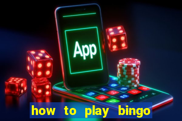 how to play bingo bonus scratch card