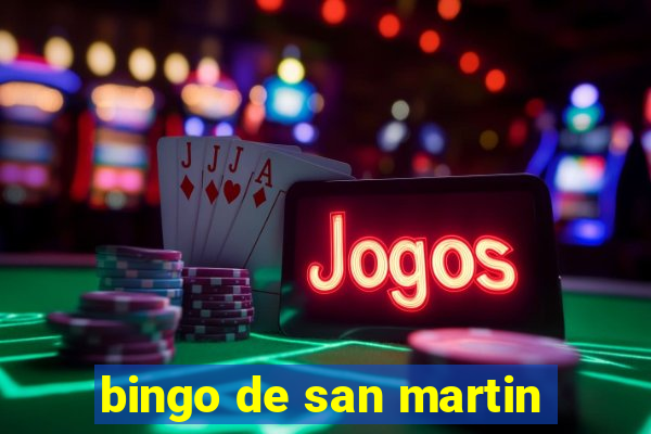 bingo de san martin