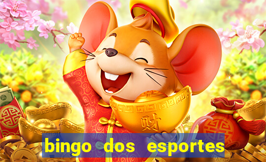 bingo dos esportes para imprimir