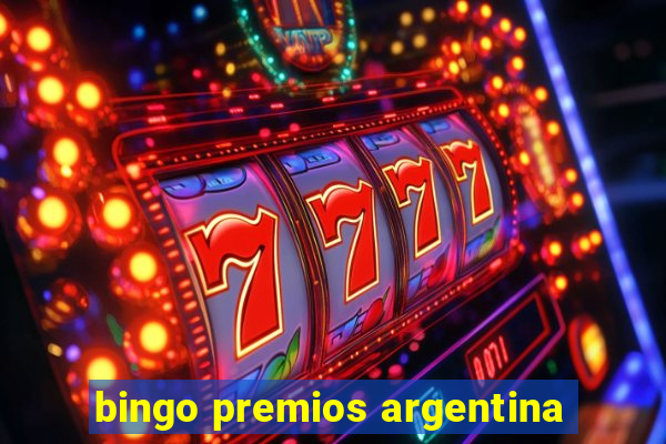 bingo premios argentina