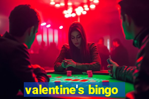 valentine's bingo