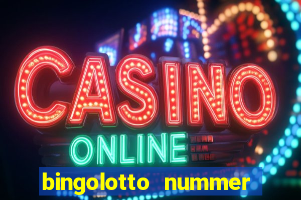 bingolotto nummer ettans bingo