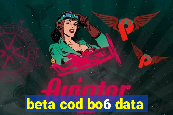 beta cod bo6 data