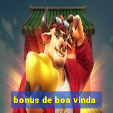 bonus de boa vinda