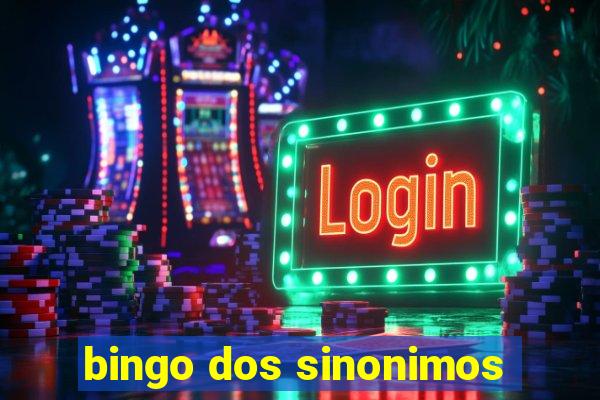 bingo dos sinonimos