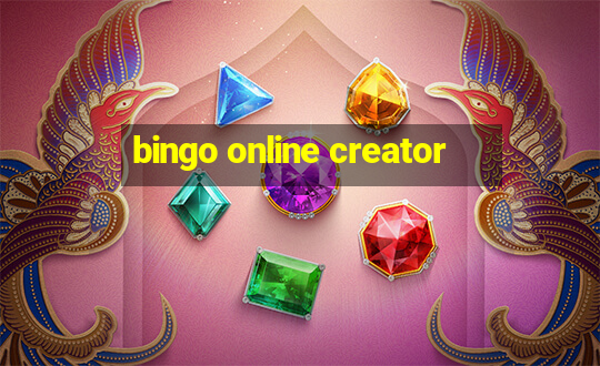 bingo online creator