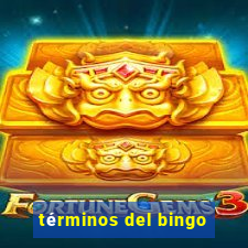 términos del bingo