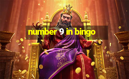 number 9 in bingo