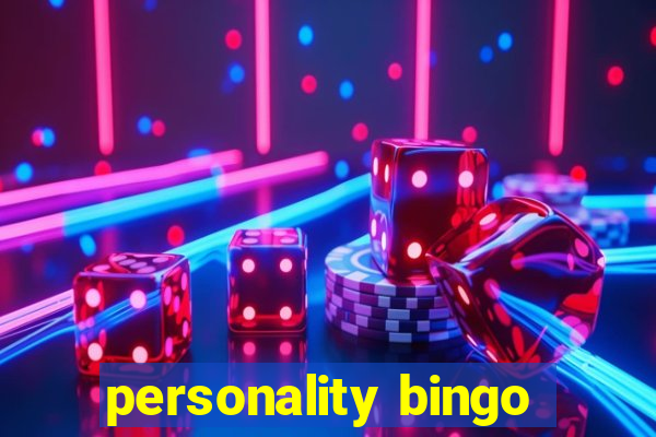 personality bingo