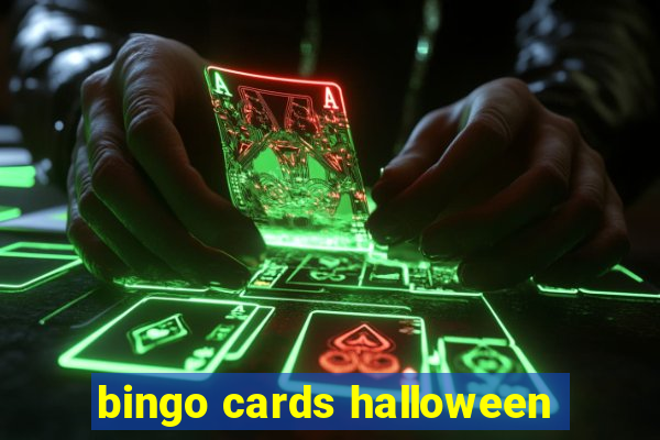 bingo cards halloween