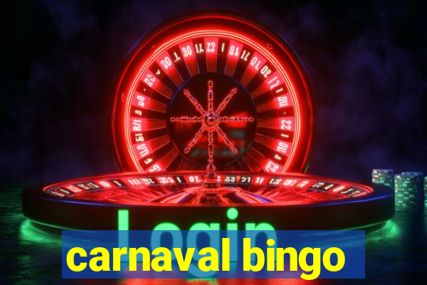 carnaval bingo