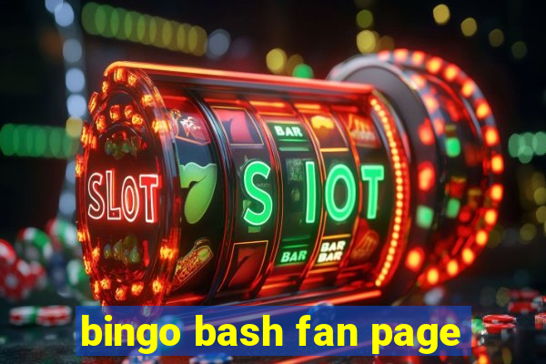 bingo bash fan page