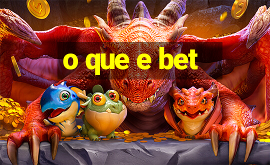 o que e bet