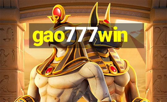 gao777win