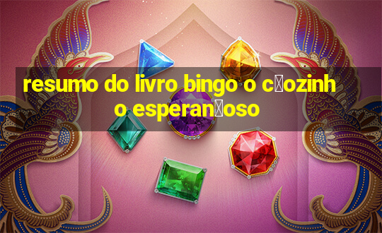 resumo do livro bingo o c茫ozinho esperan莽oso