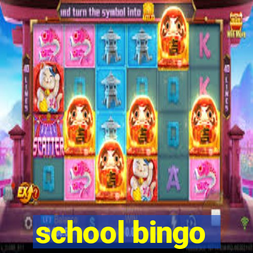 school bingo