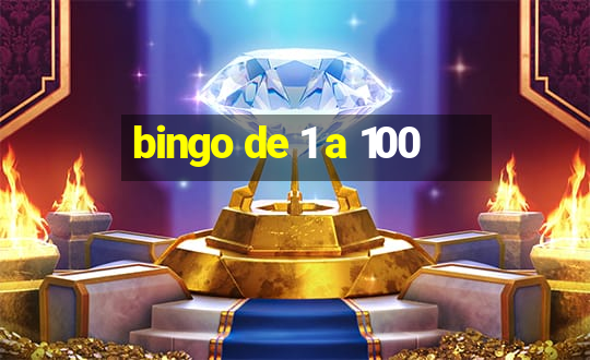 bingo de 1 a 100