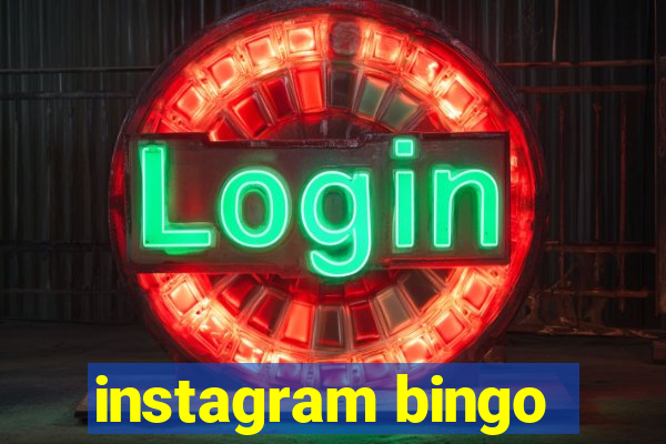 instagram bingo