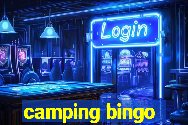 camping bingo