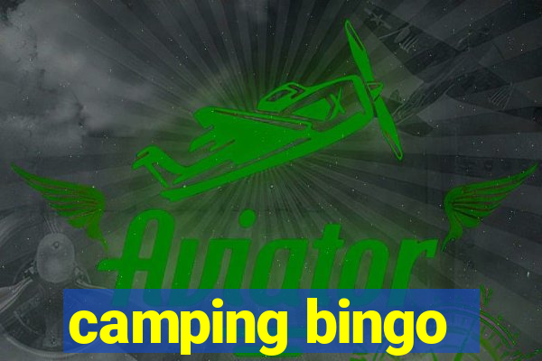 camping bingo