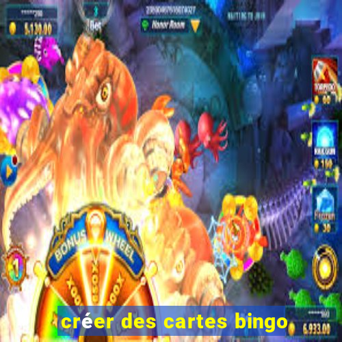 créer des cartes bingo