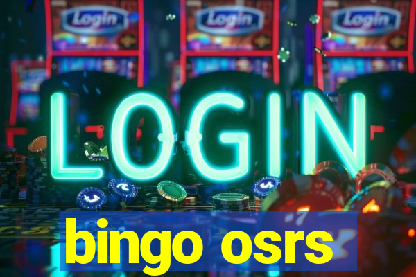 bingo osrs