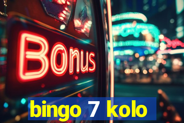 bingo 7 kolo