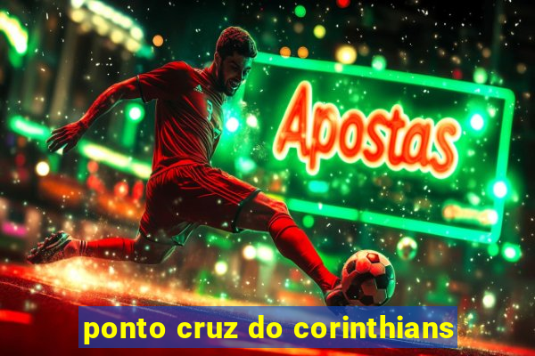 ponto cruz do corinthians