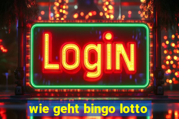 wie geht bingo lotto