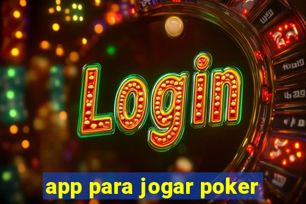 app para jogar poker