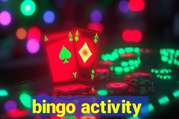 bingo activity